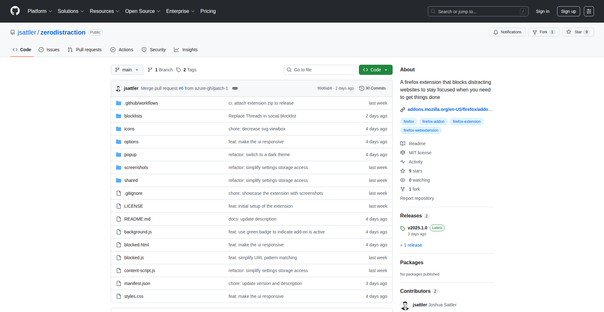FocusShield-Firefox
