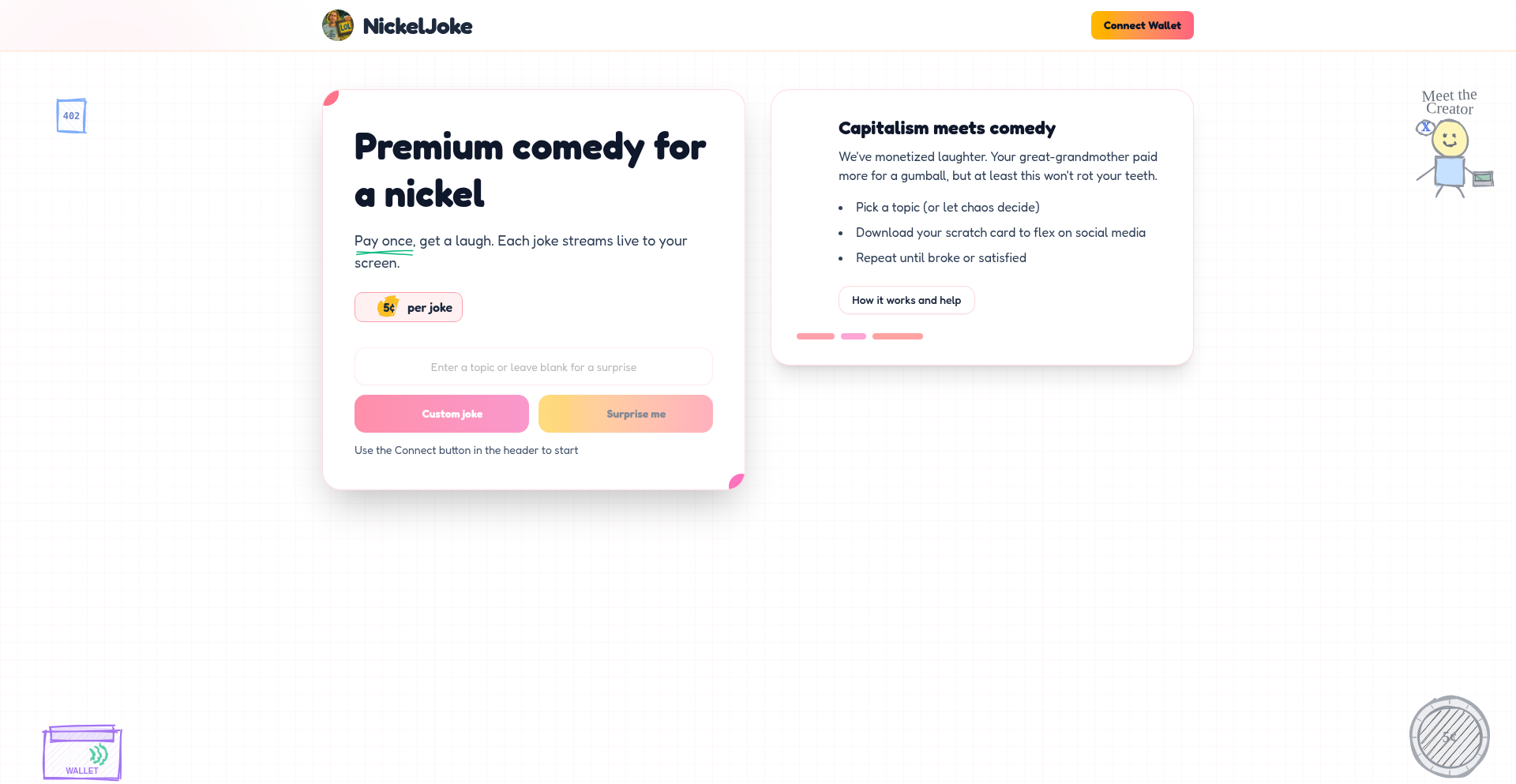 NickelJoke: Premium Comedy Engine