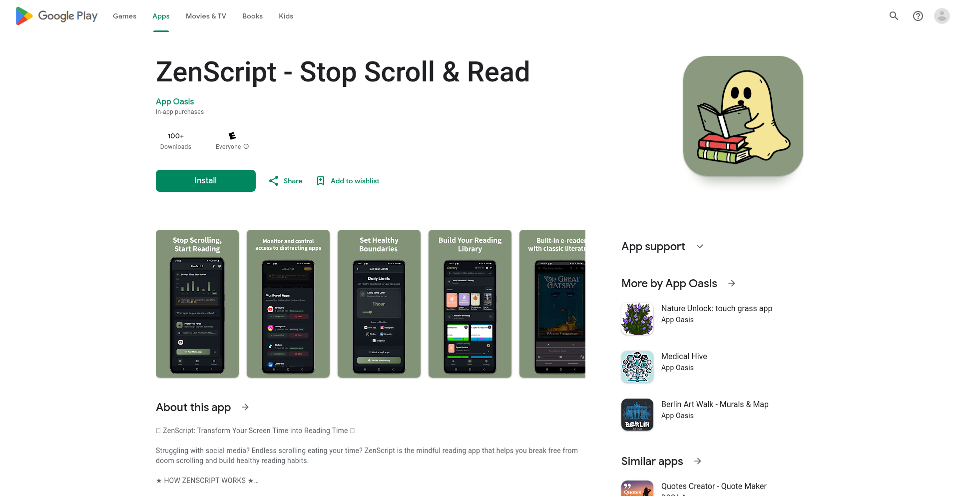 ZenScript: 習慣転換型コンテンツアクセス