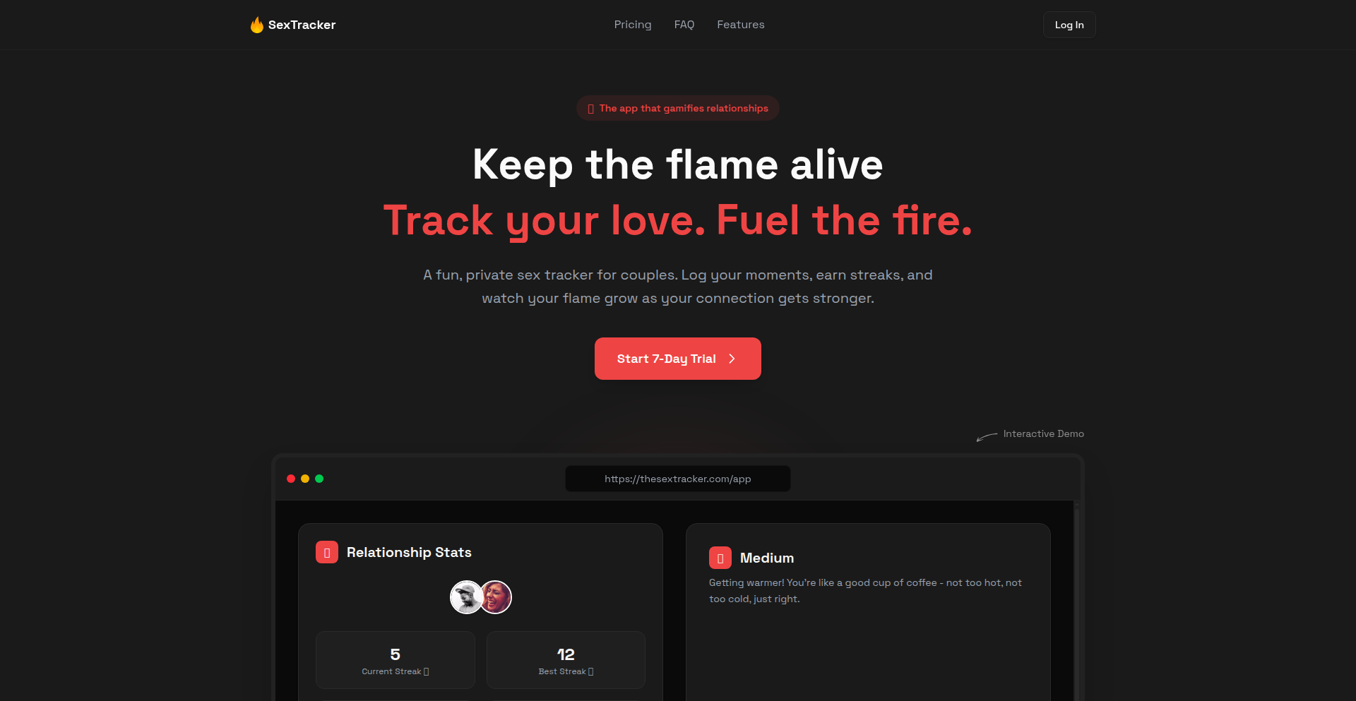 IntimacyFlame Gamifier