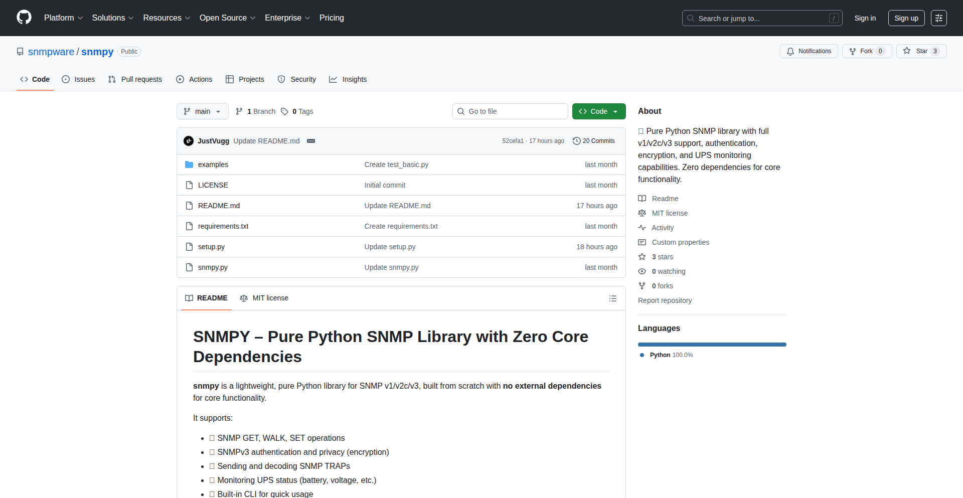 Snmpy: Python SNMP for Everyone