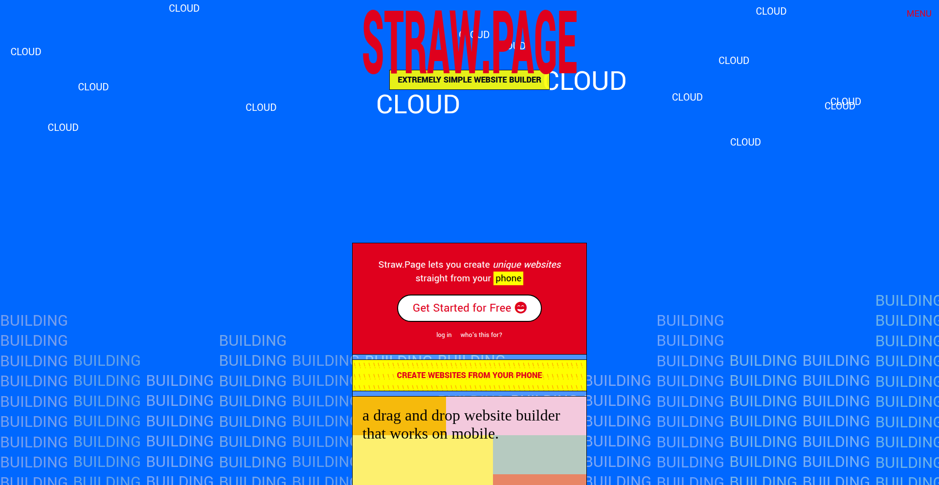 Fun Personal Website Maker
