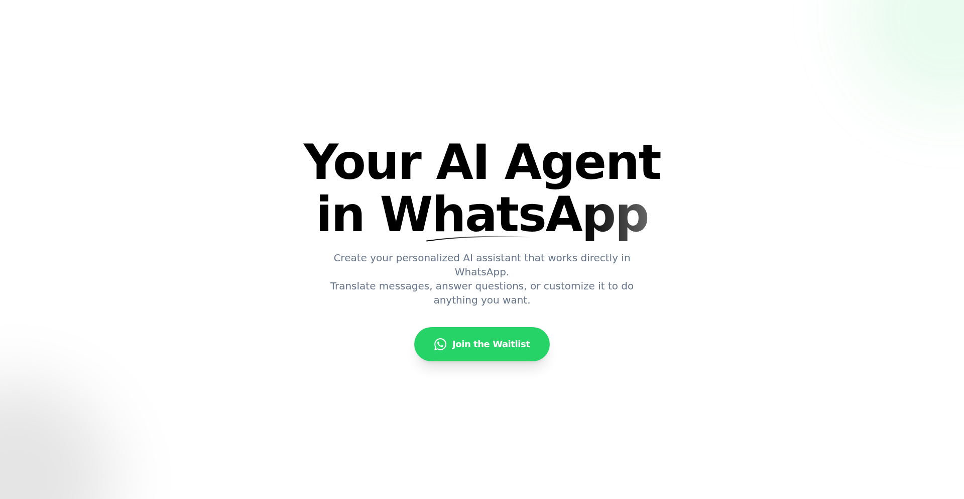 WhatsAppAIエージェントビルダー
