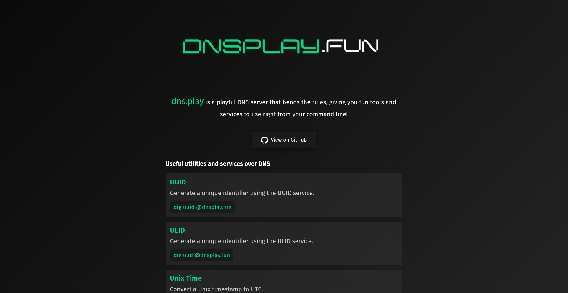 TerminalMagic DNS