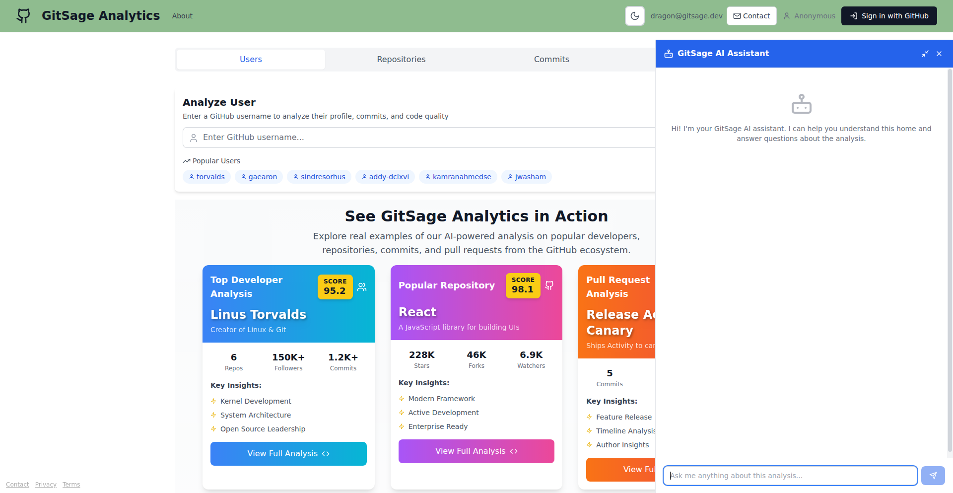 GitSage AI Code Navigator