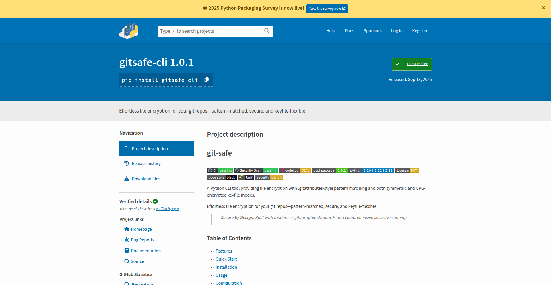 Gitsafe-CLI: Git Data Sentinel