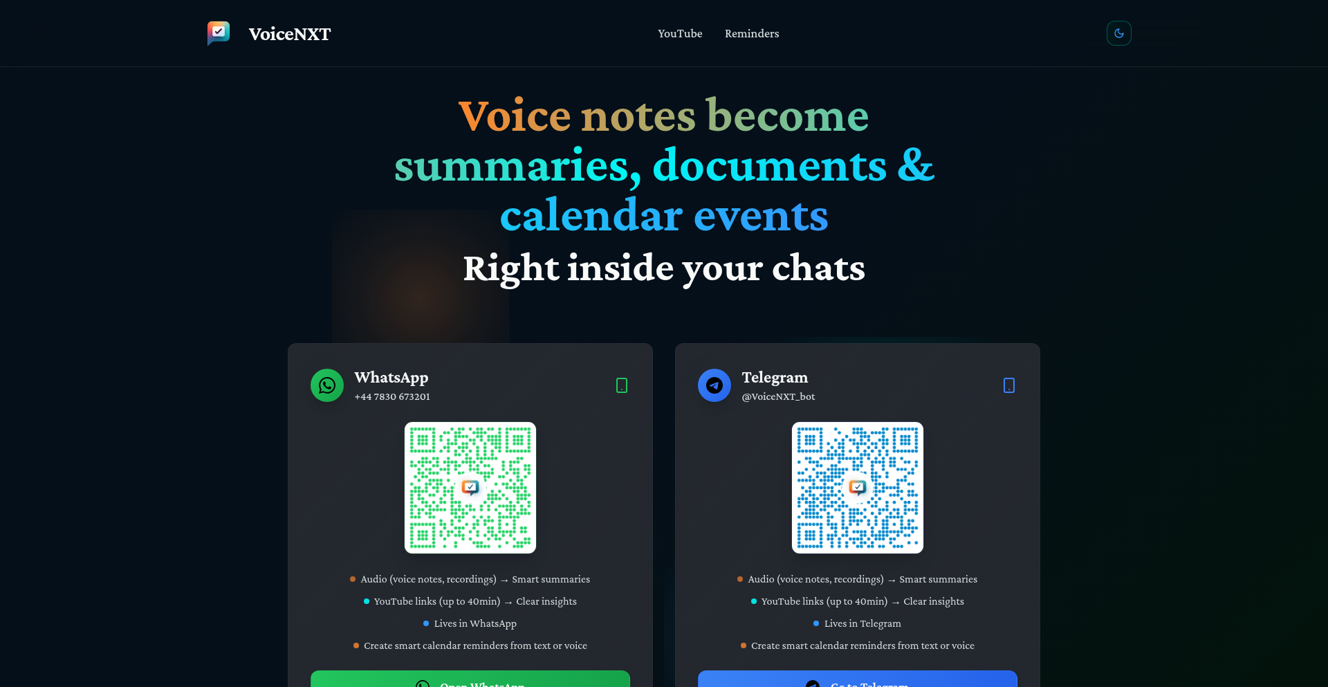 VoiceNXT: Conversational Intelligence Agent