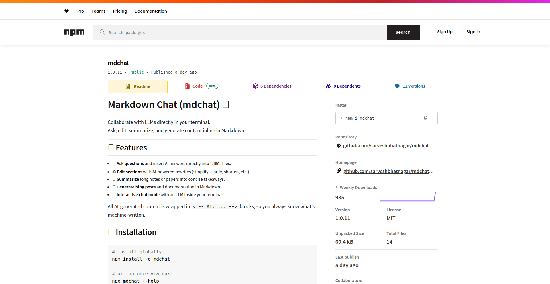 Markdown语言模型协作者 (Markdown LLM Collab)