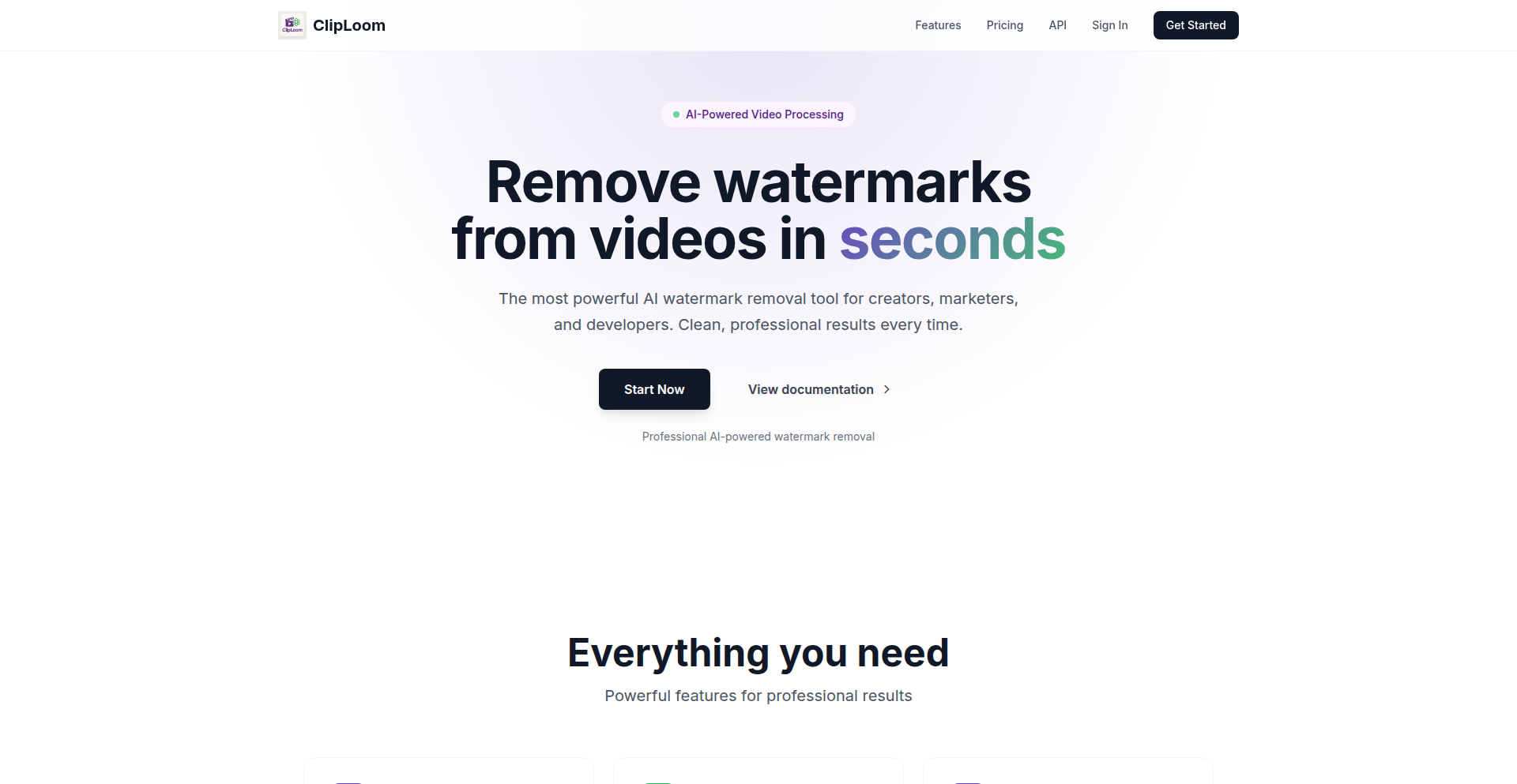 SoraCleanAPI