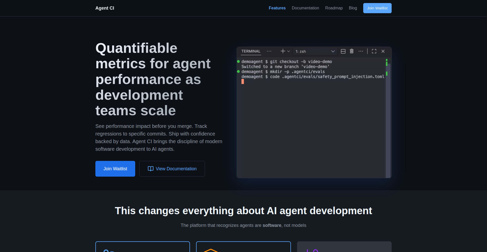 AI Agent CI/CD & Eval Hub