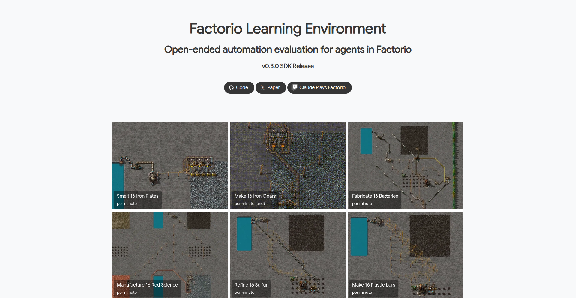 Factorio Automation AI Lab (FAAL)