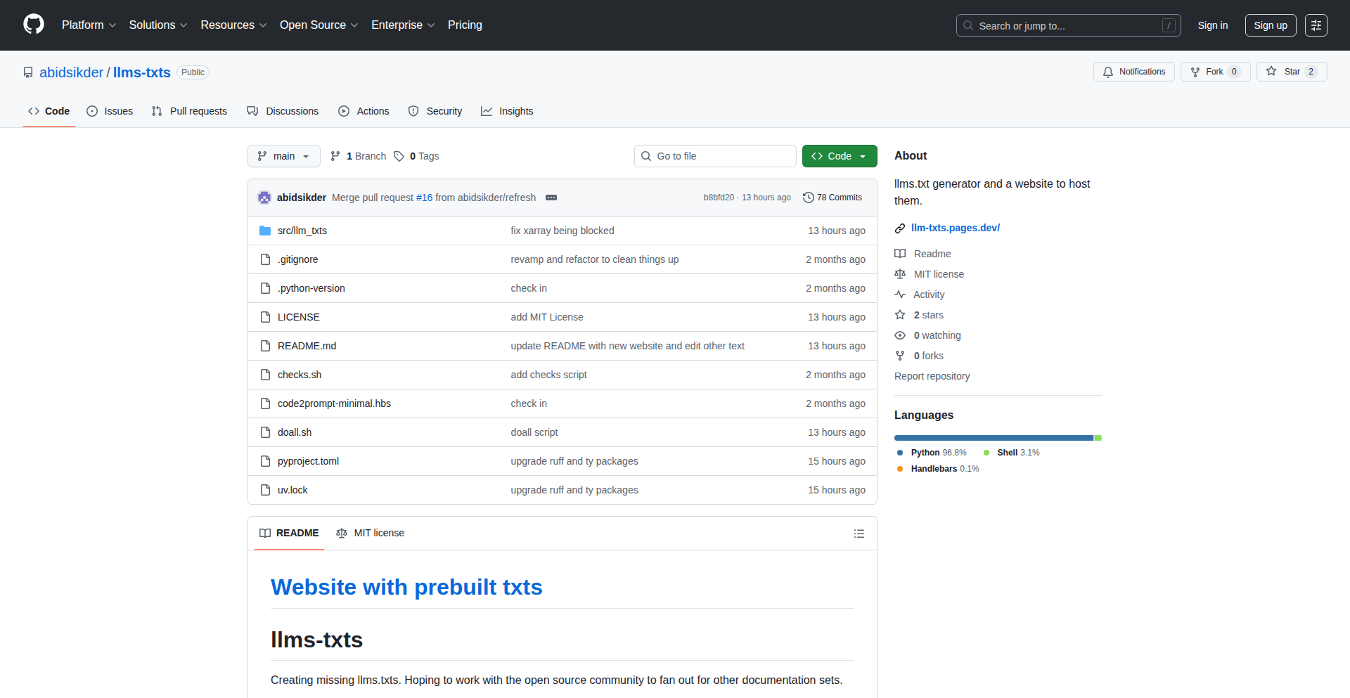 LLM Doc Generator