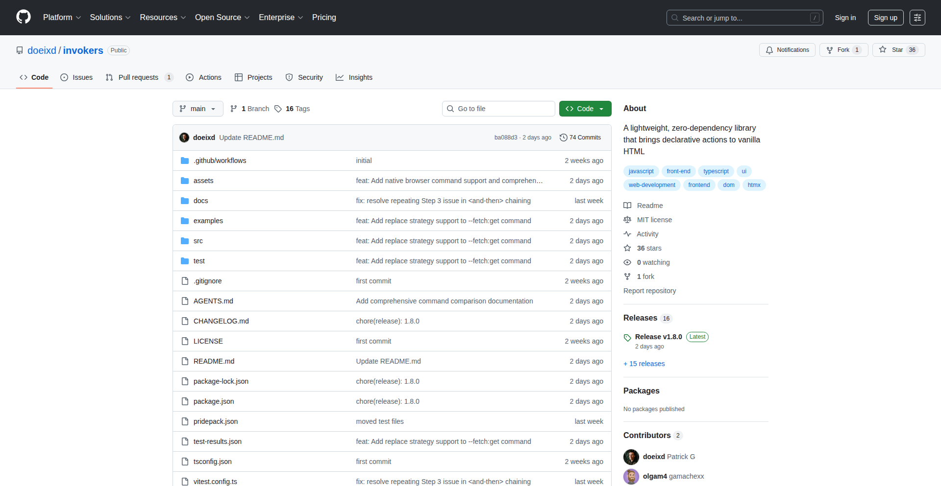 InvokersJS: Bridging Command Innovation for the Web