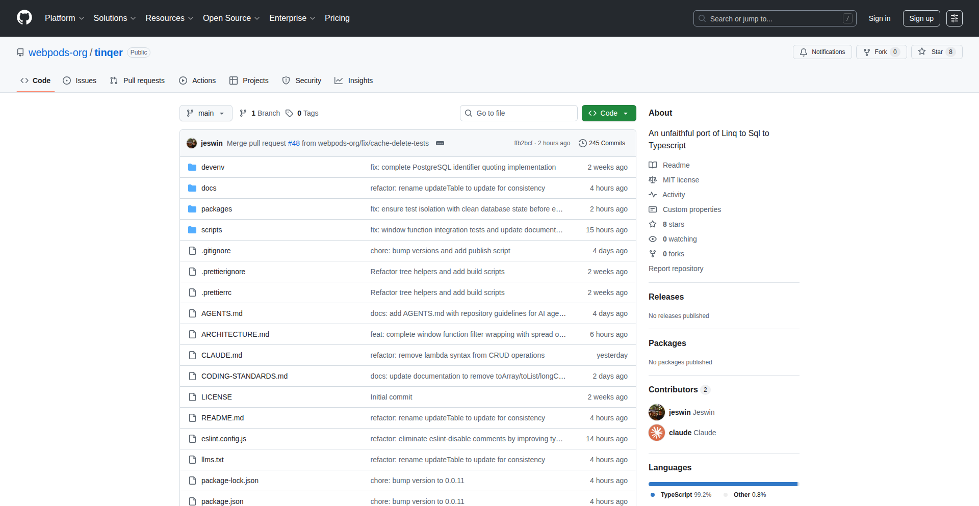 TSqlLambda: TypeScript函数式查询SQL