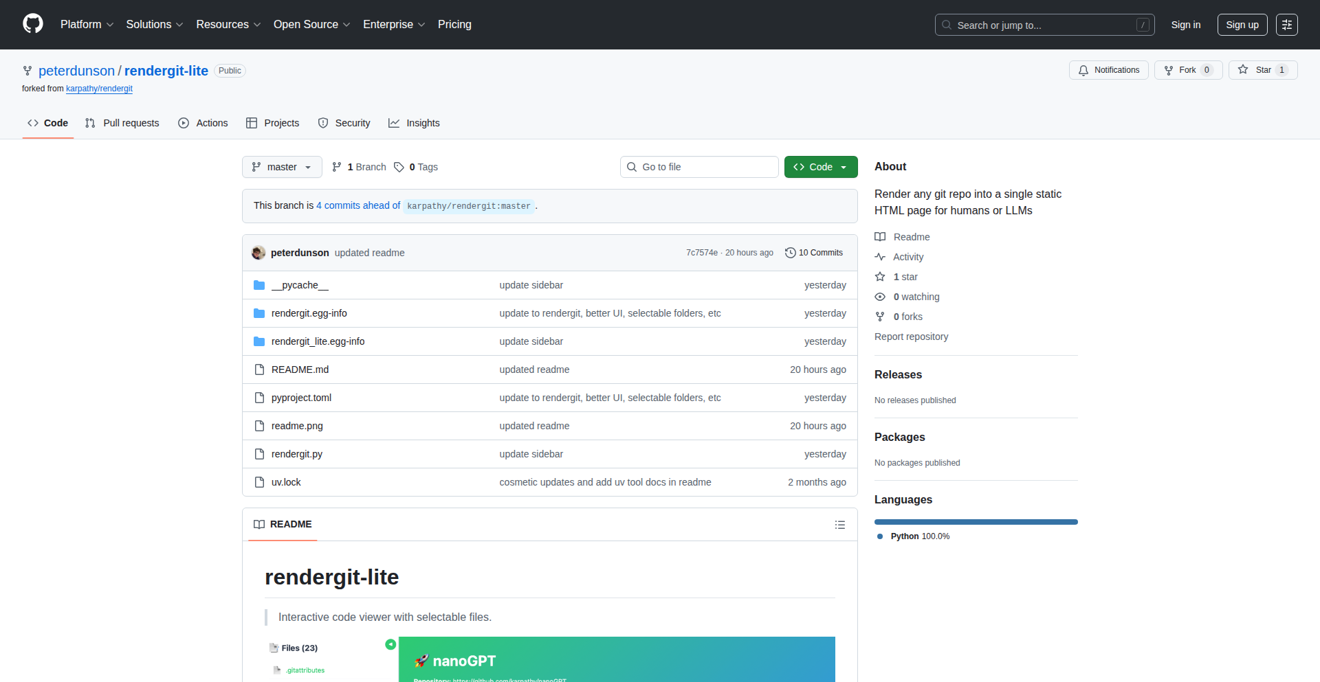 LLM Repo Selector