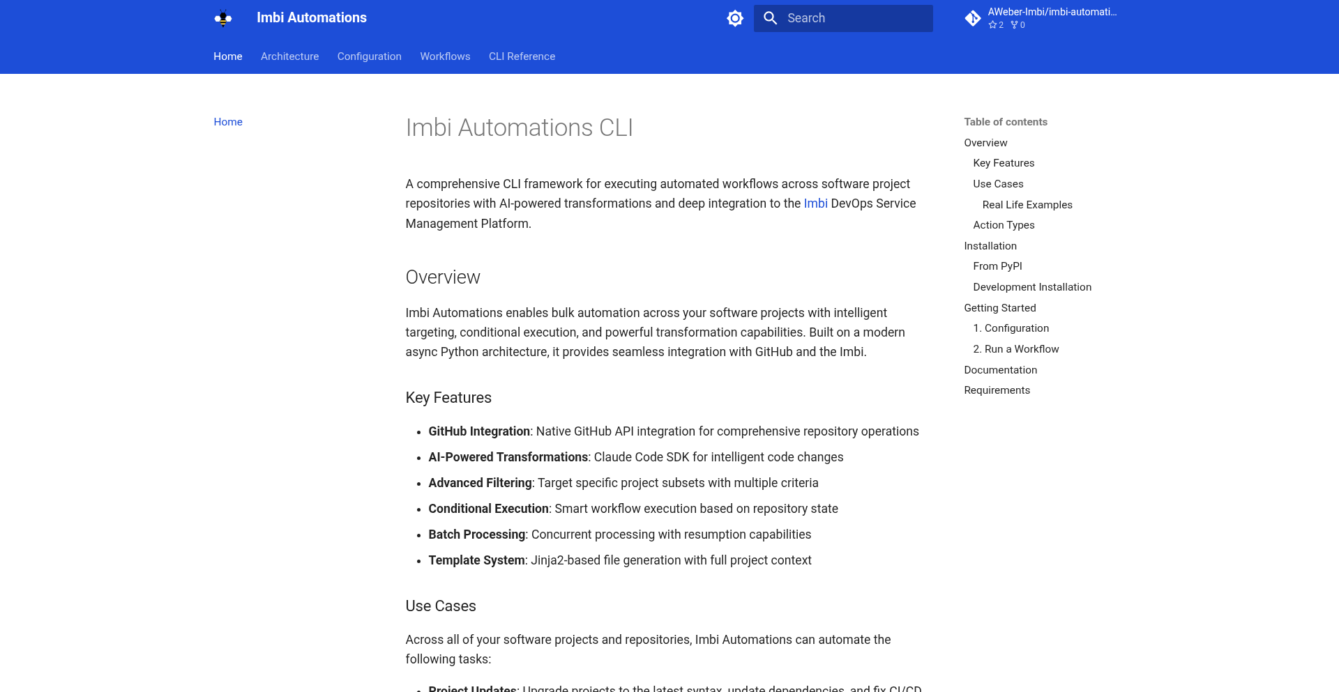 Imbi-Automations: 代码库智能重构引擎