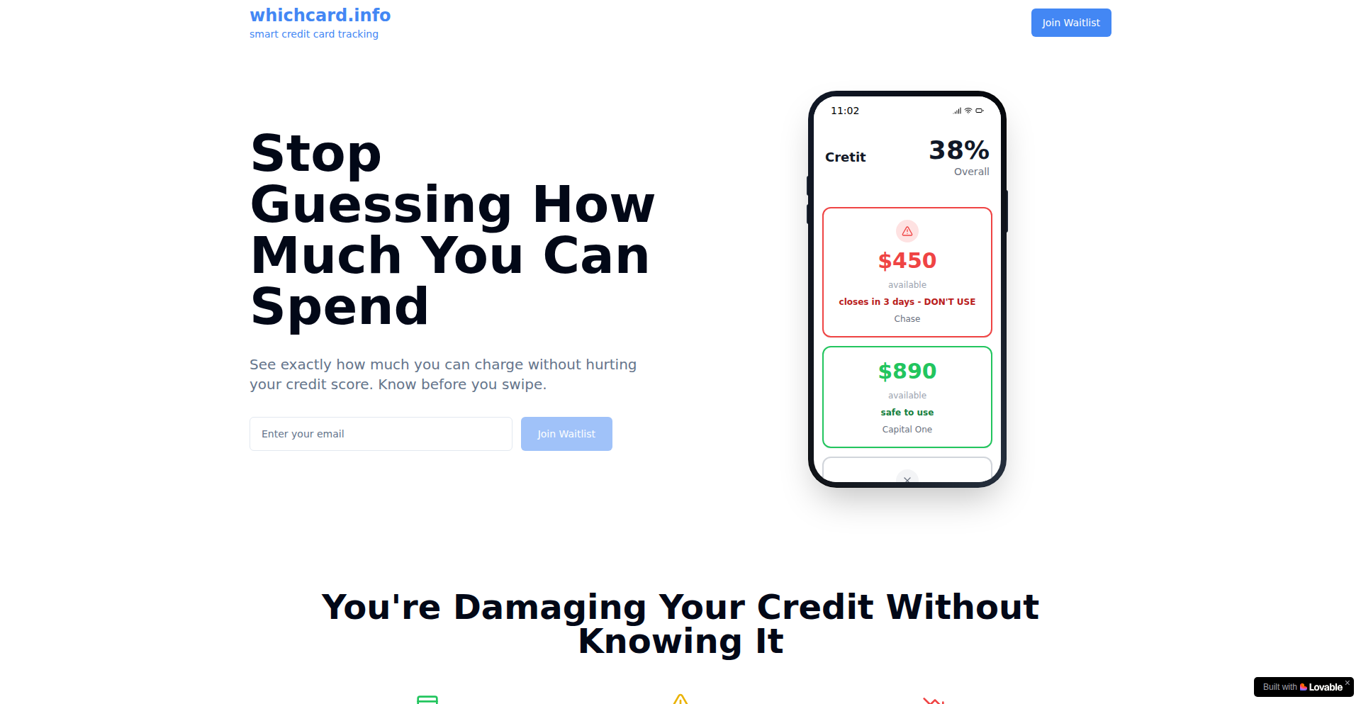 WhichCard - クレジットカード利用最適化ツール