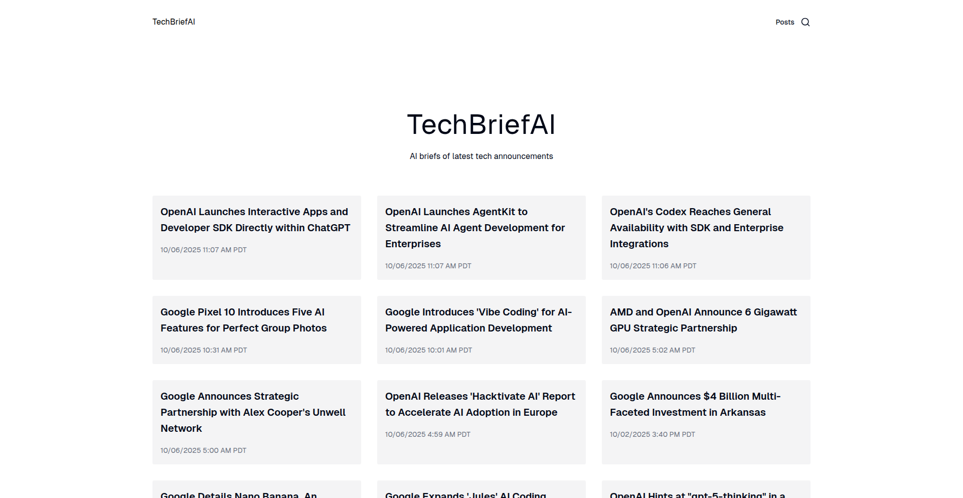 TechSummarizer AI