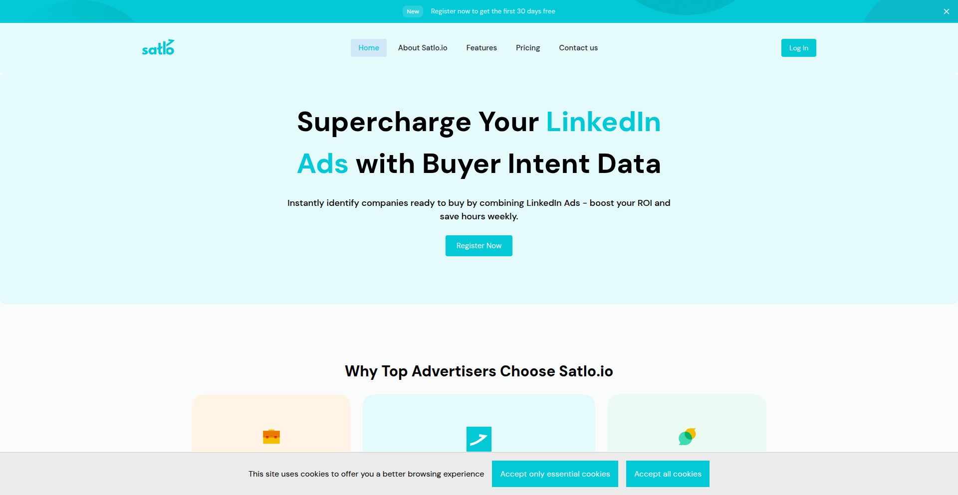 Satlo.io: LinkedIn広告エンゲージメント可視化プラットフォーム