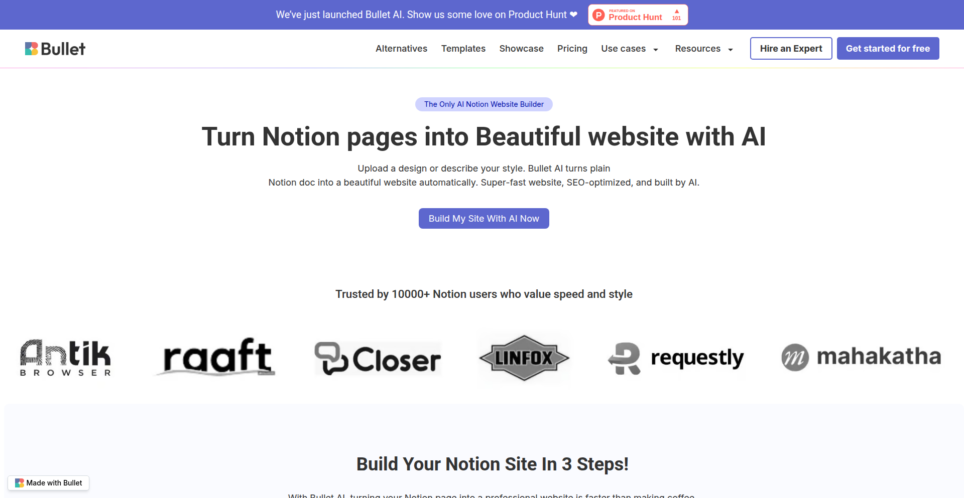 Notionサイト変換AI (Notion Site Converter AI)