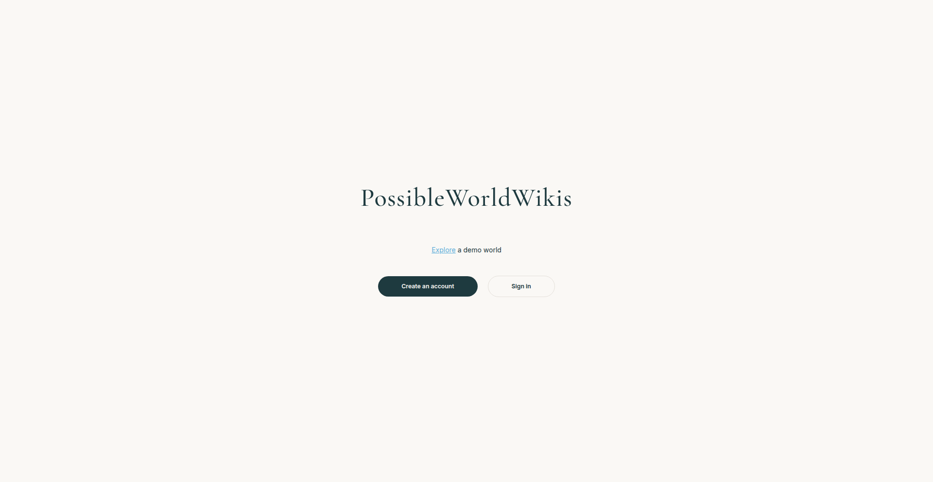 プロシージャル・ワールド・ウィキ (Procedural World Wikis)