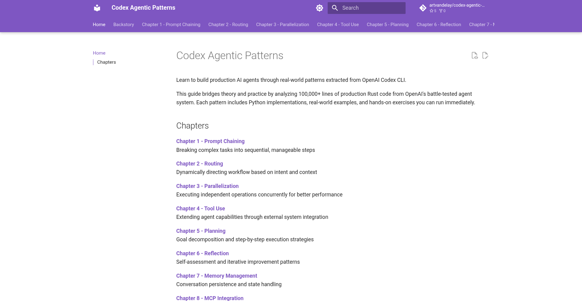 Codex Agentic Patterns - Python Edition