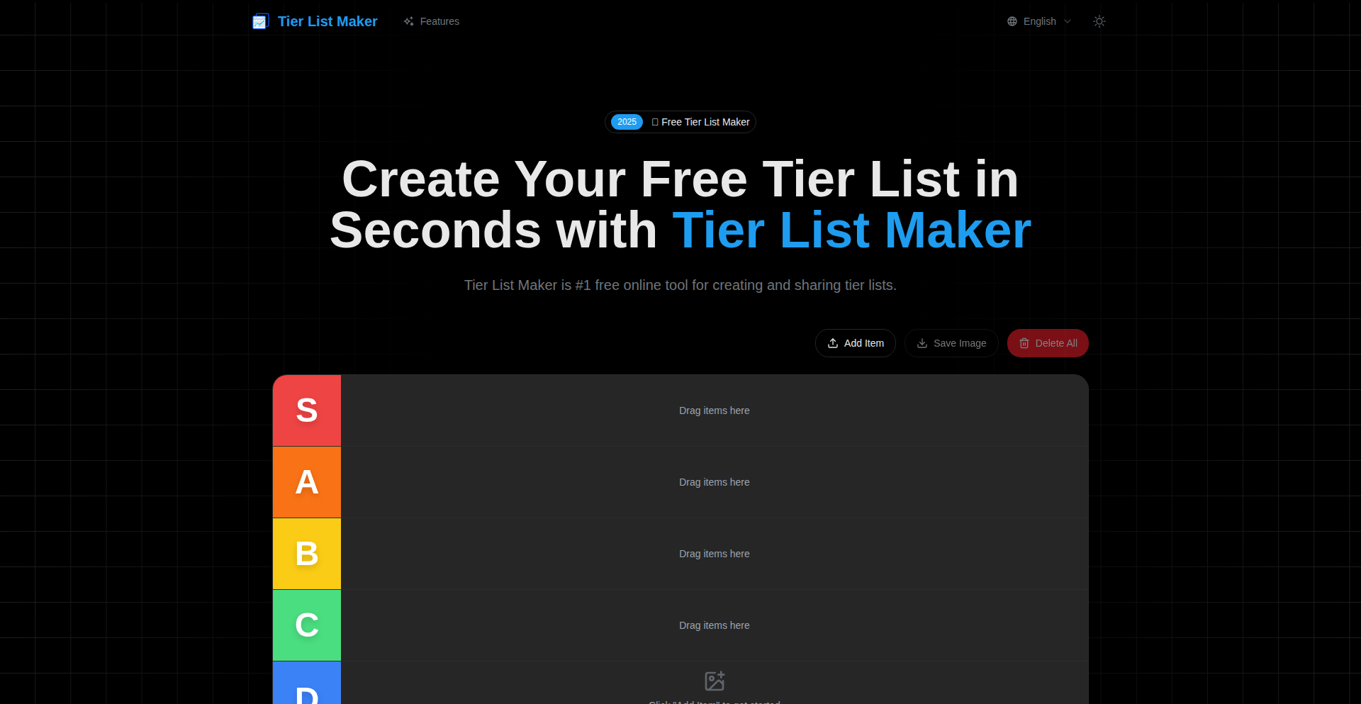 TierListCraft