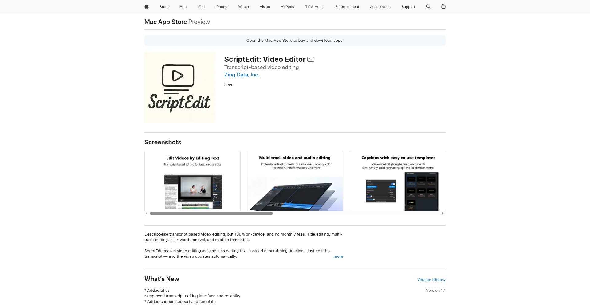 ScriptEdit: 文字驱动的本地视频剪辑器