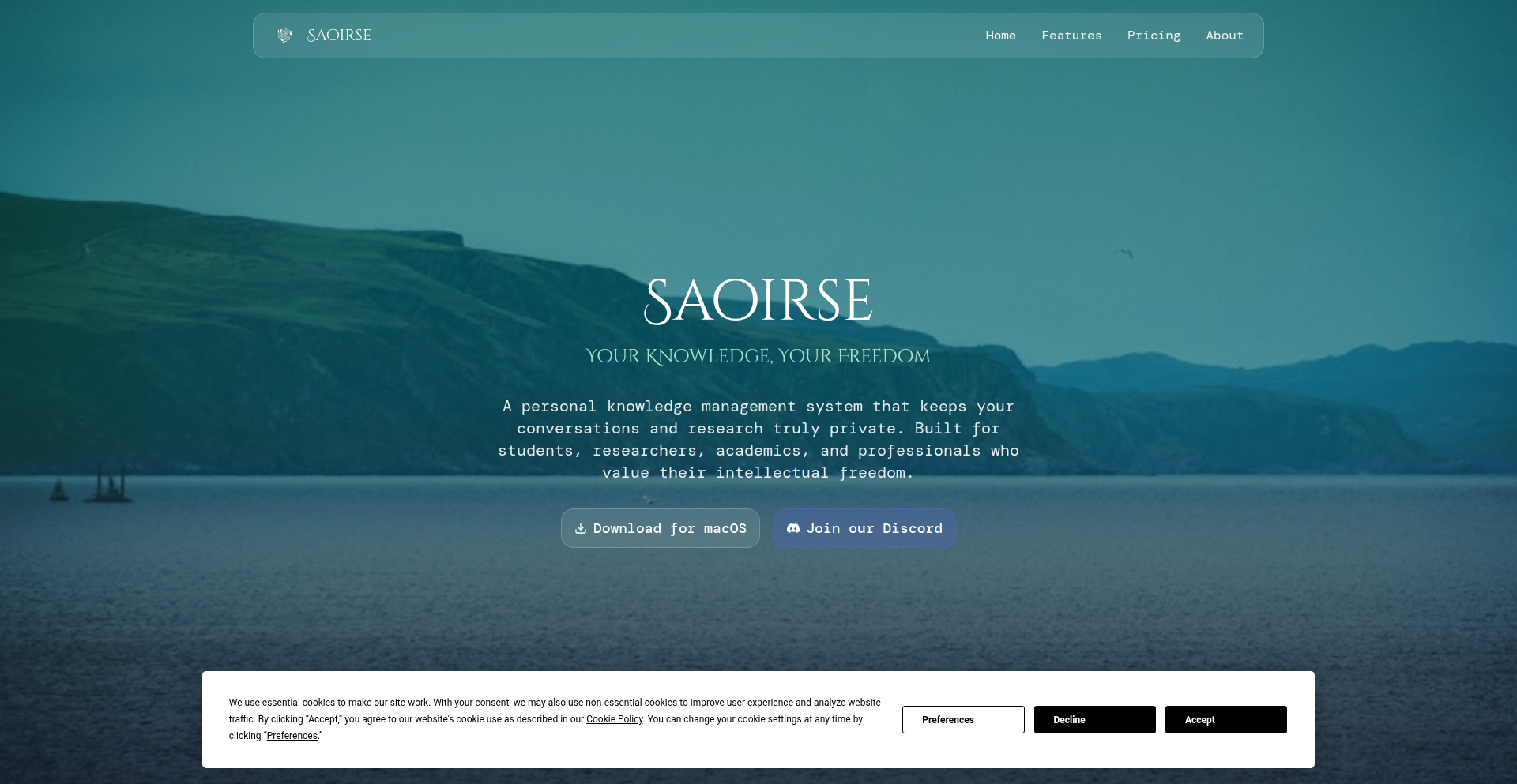 Saoirse：本地AI研究助理