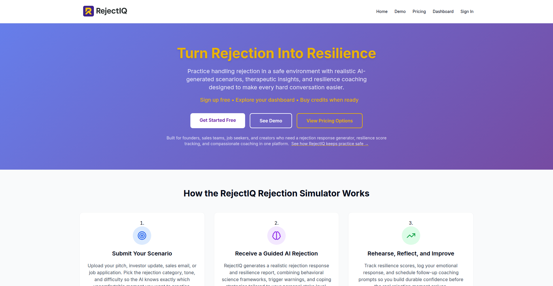 RejectionBot 心理韧性引擎