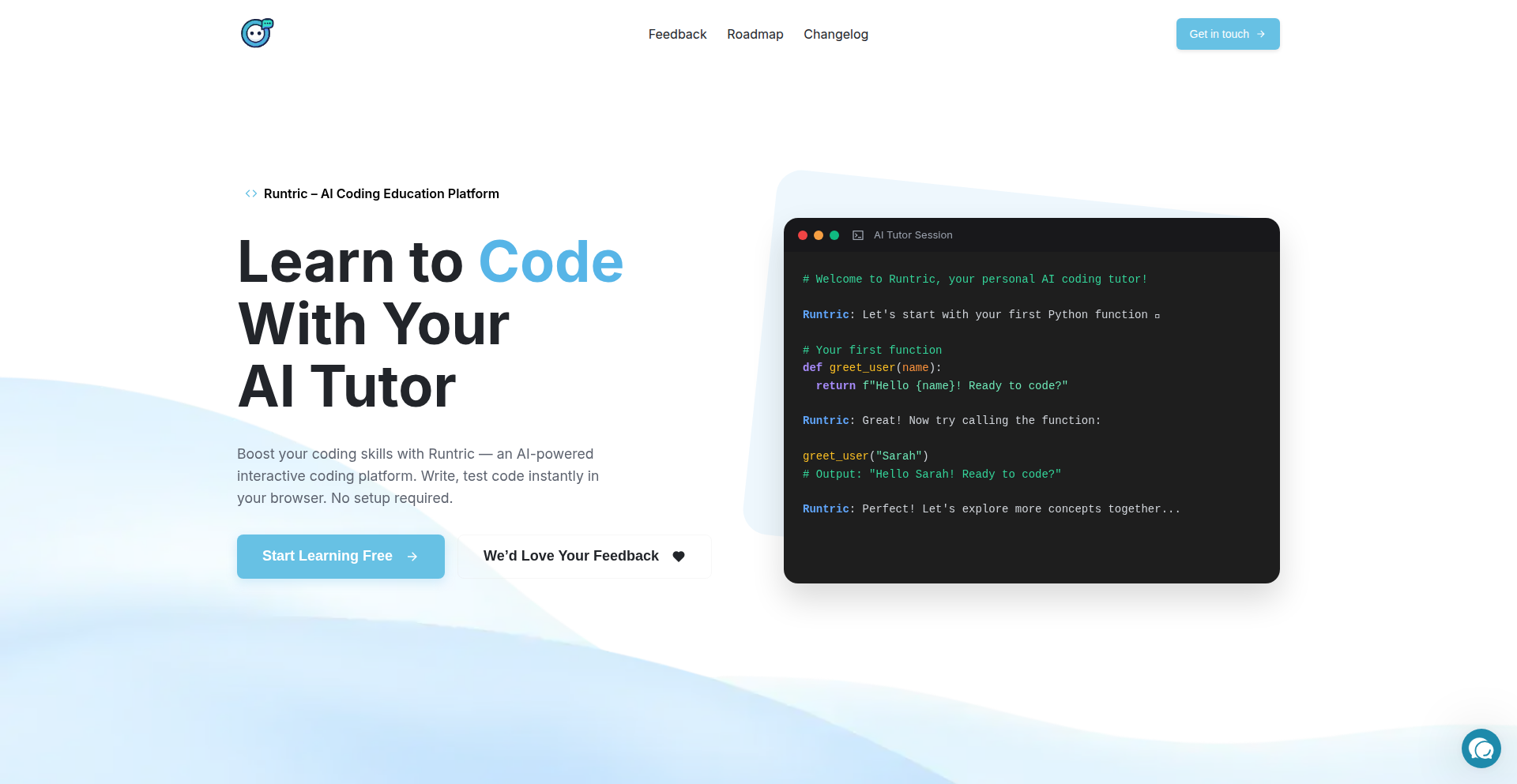Runtric - AI Reasoning Coder