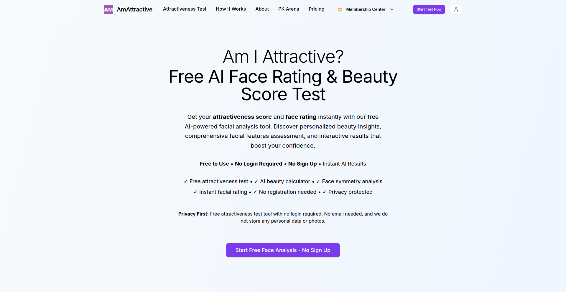 AmAttractive AI Beauty Evaluator