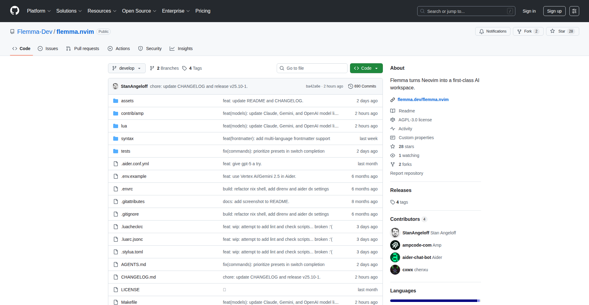FlemmaAI - Neovim's AI-Powered Workspace