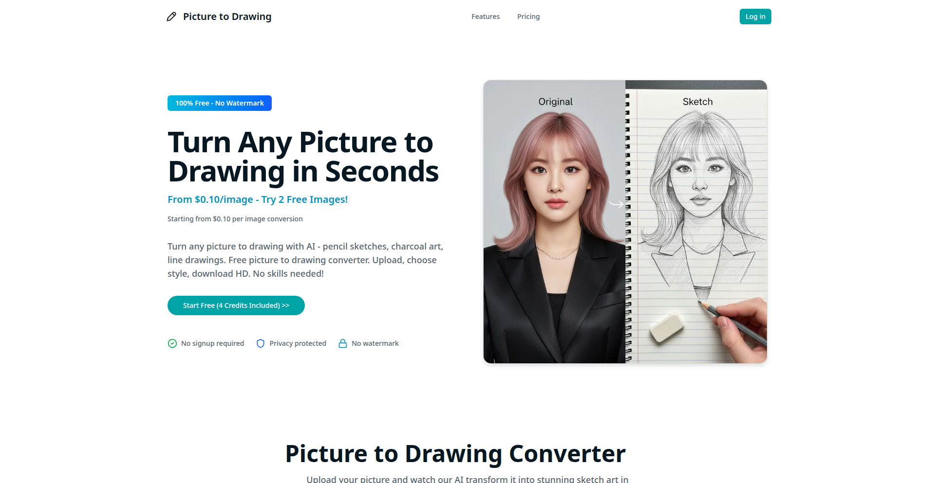 AI PhotoSketch Engine