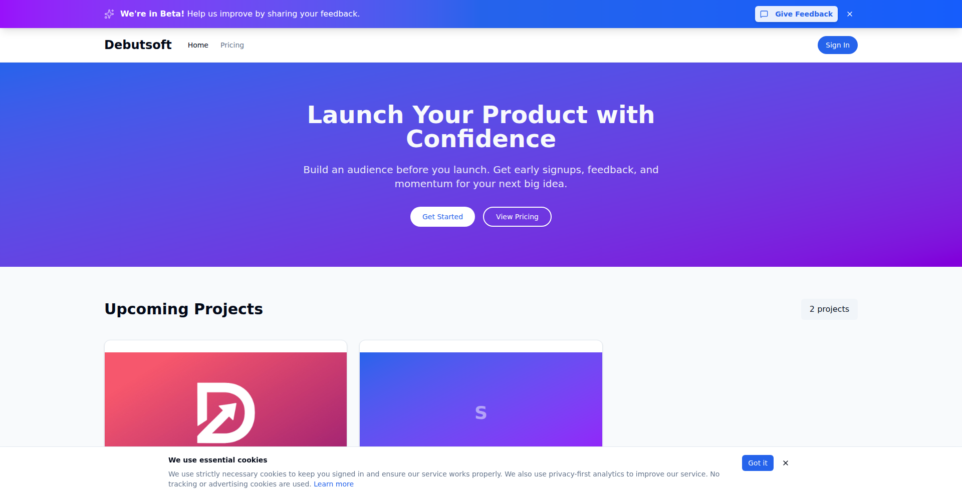 Debutsoft: 极速预热登陆页与邮件集合工具