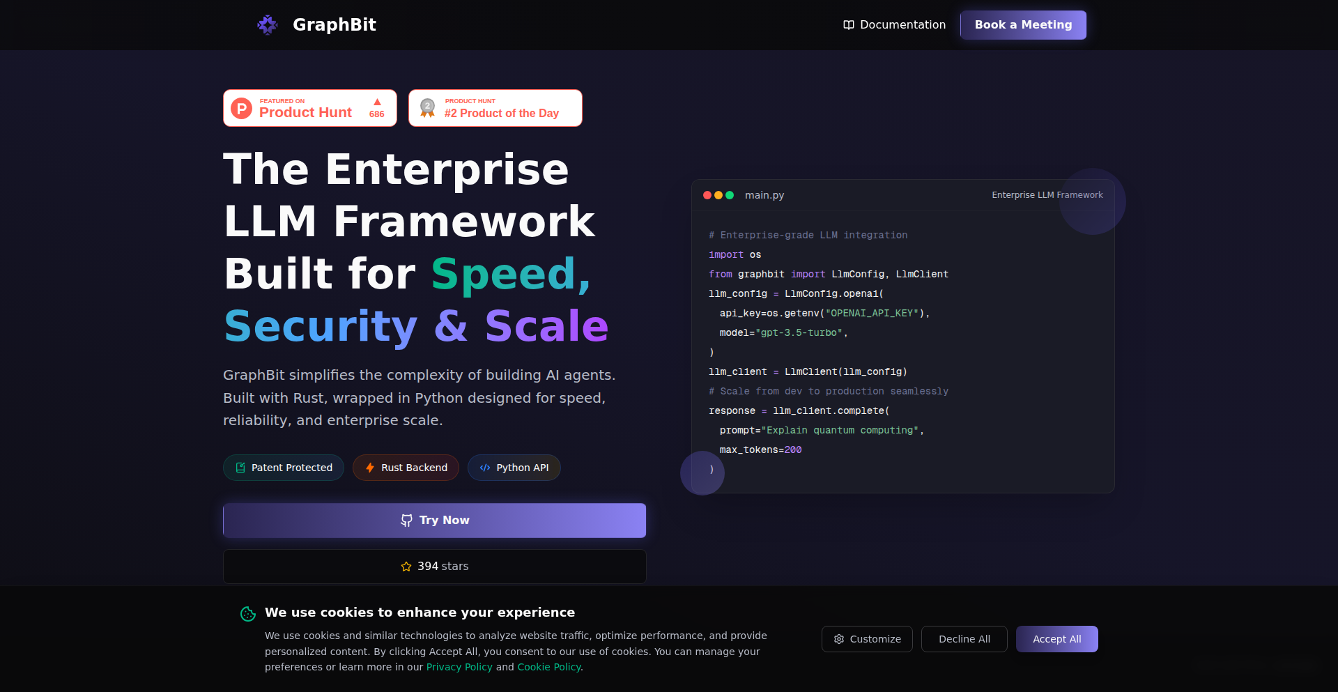 GraphBit: Deterministic AI Orchestrator