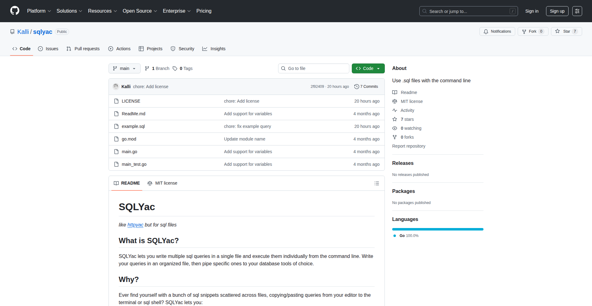 SQLYac: Executable SQL Docs