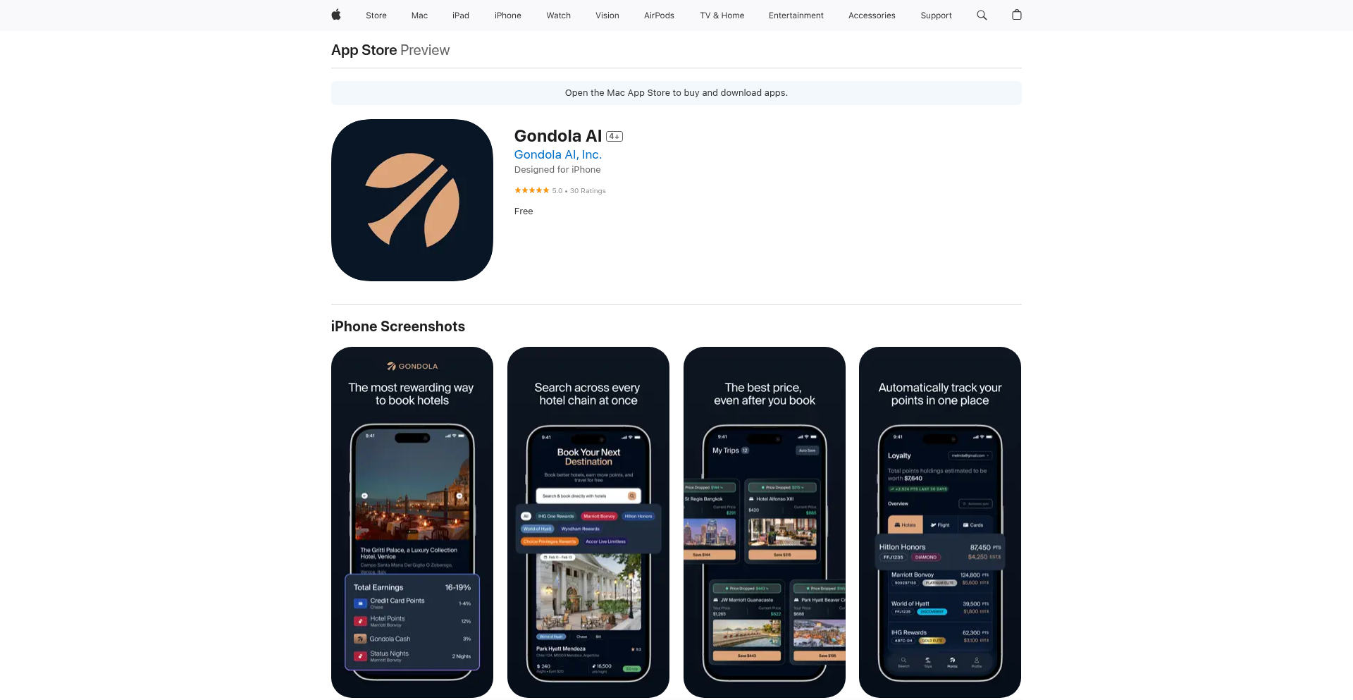Gondola.ai - Your Pocket Travel Agent