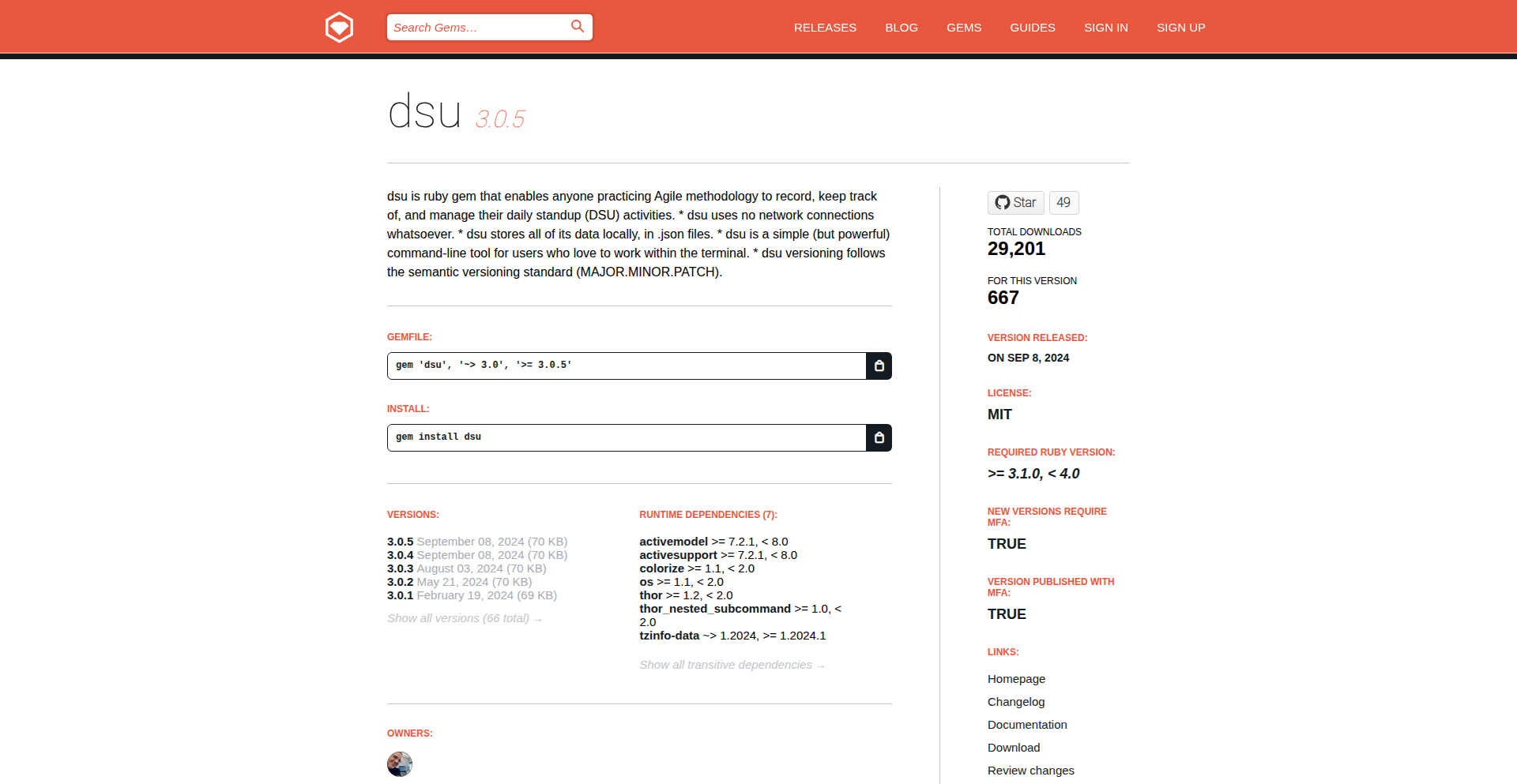 DSU CLI Standup Tracker