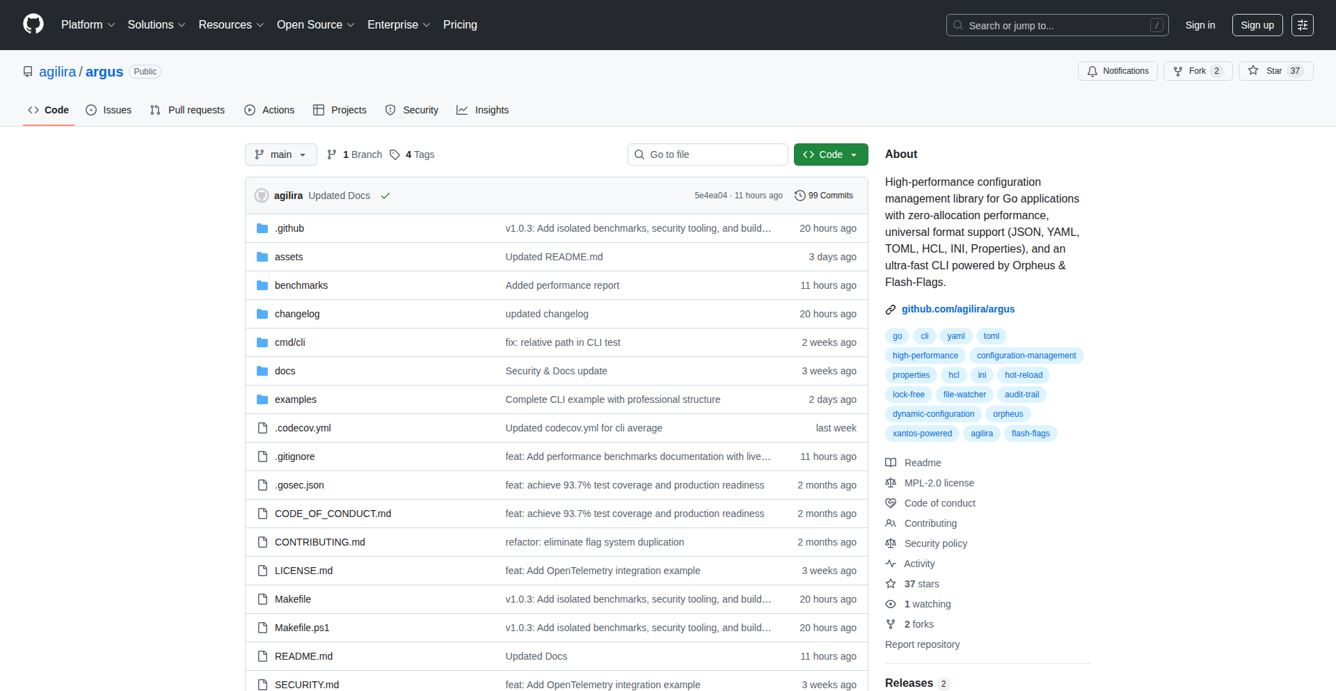 Argus: The Hyper-Efficient Go Config Poller