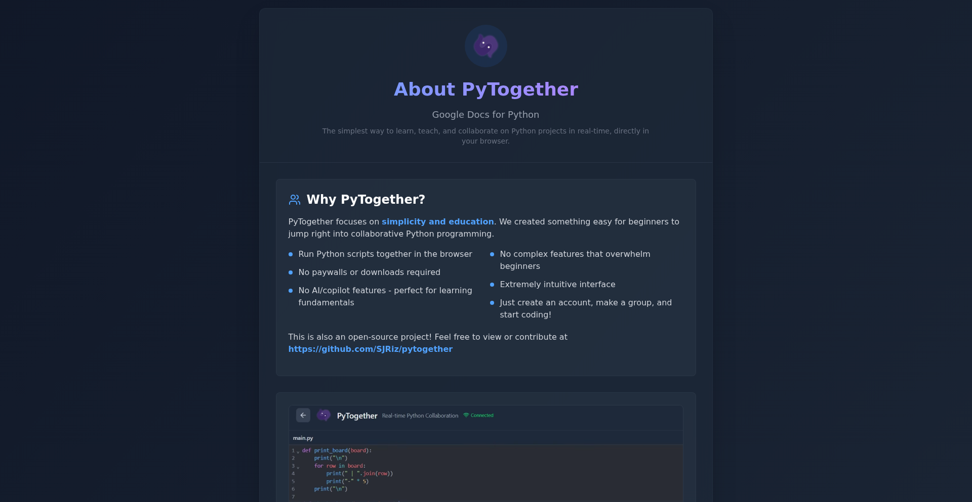 PyTogether: 实时 Python 编程协作引擎