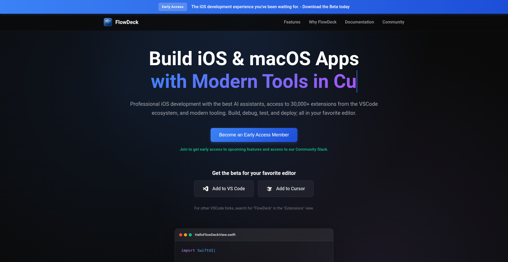 FlowDeck: AI開発のコンテキストスイッチを撲滅するSwift統合ツール
