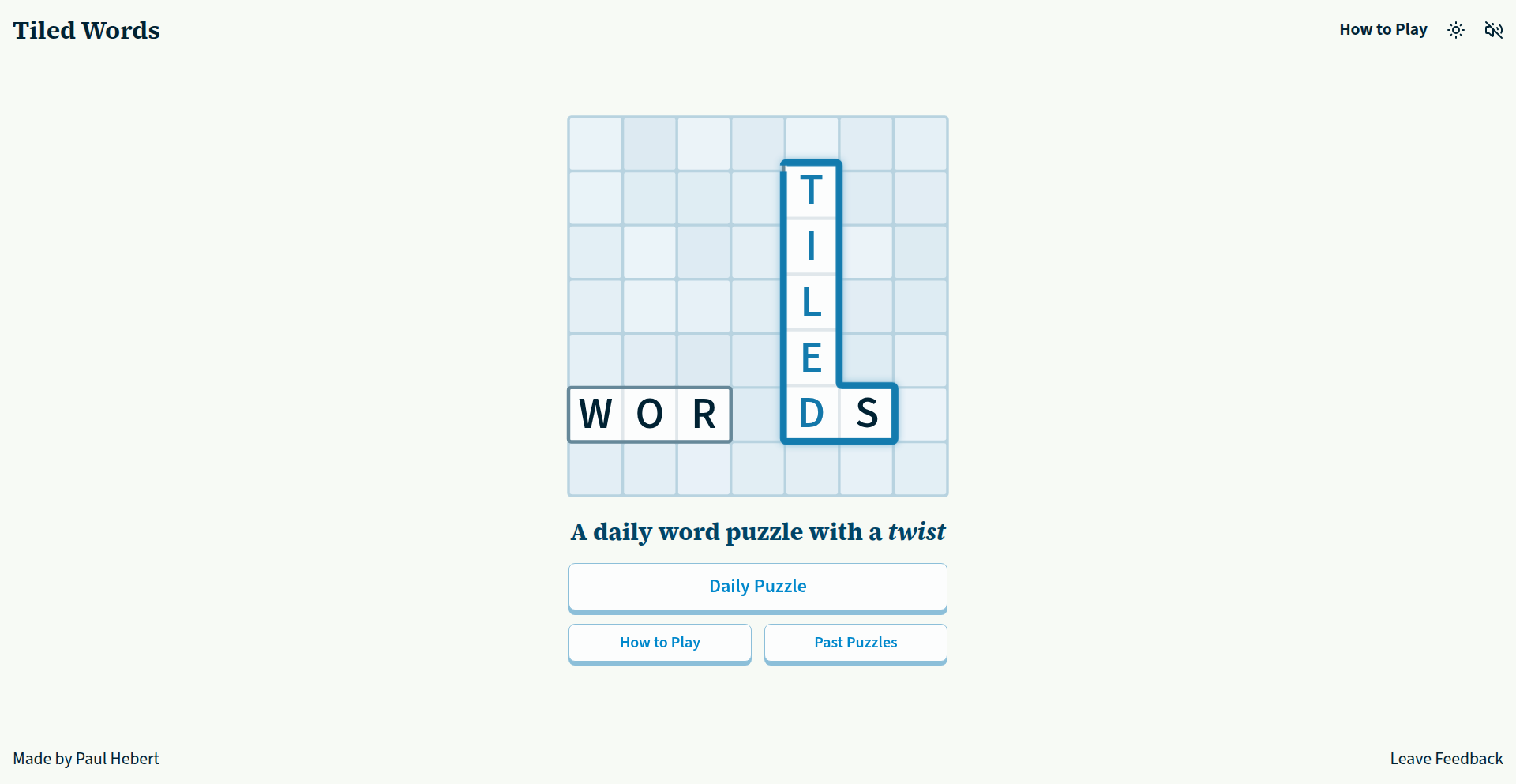 TiledWords PuzzleEngine