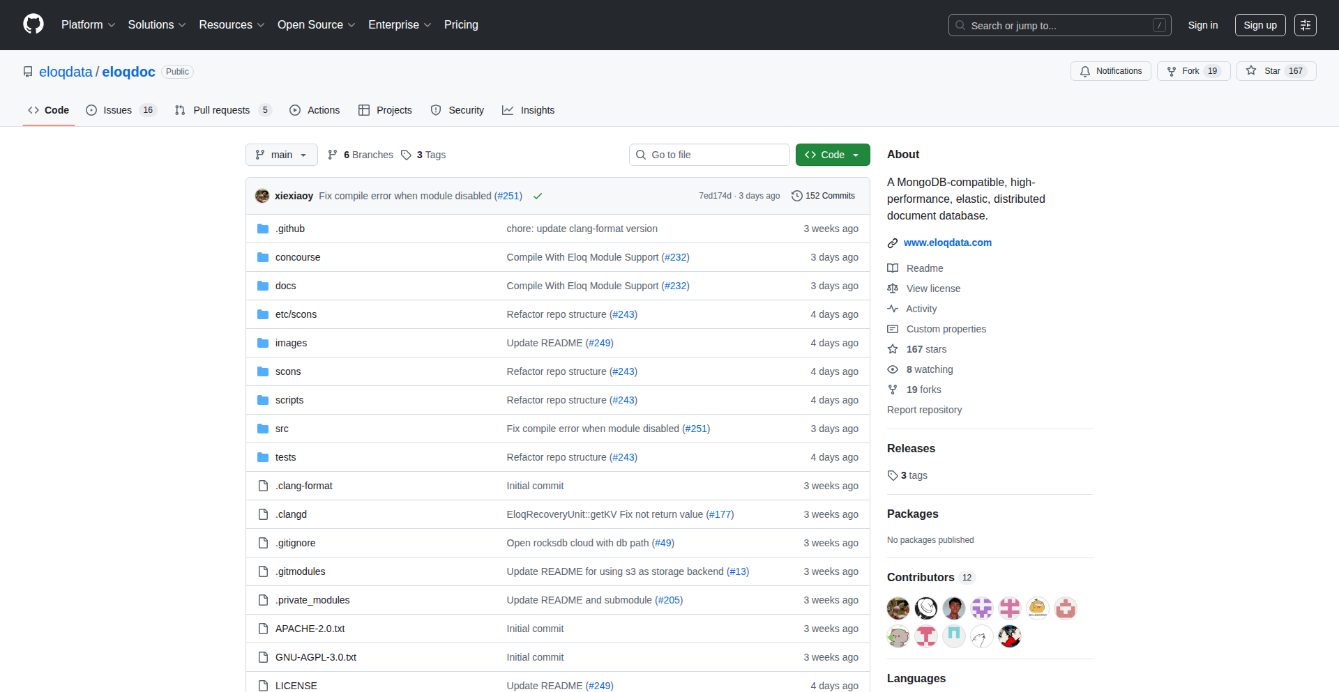 EloqDoc: Object-First DocDB