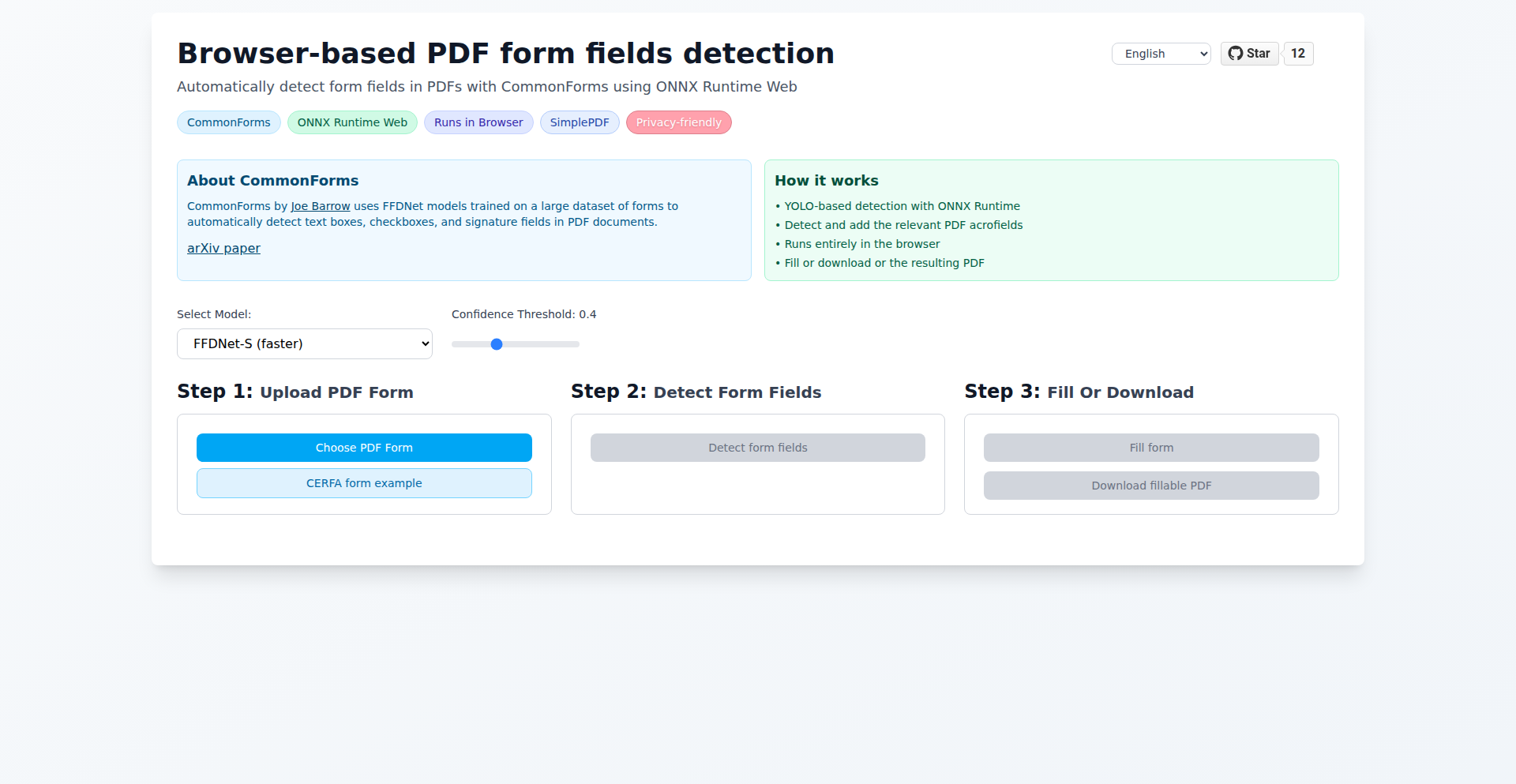 FormSense.js: Intelligent PDF Form Field Extractor