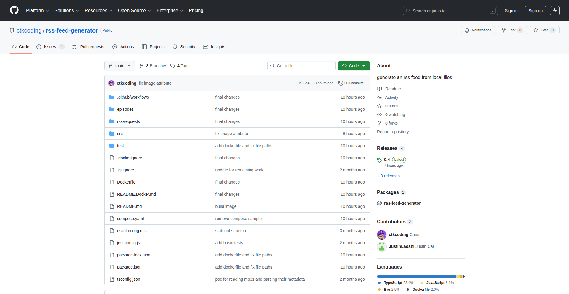 MP3-to-RSS Podcaster