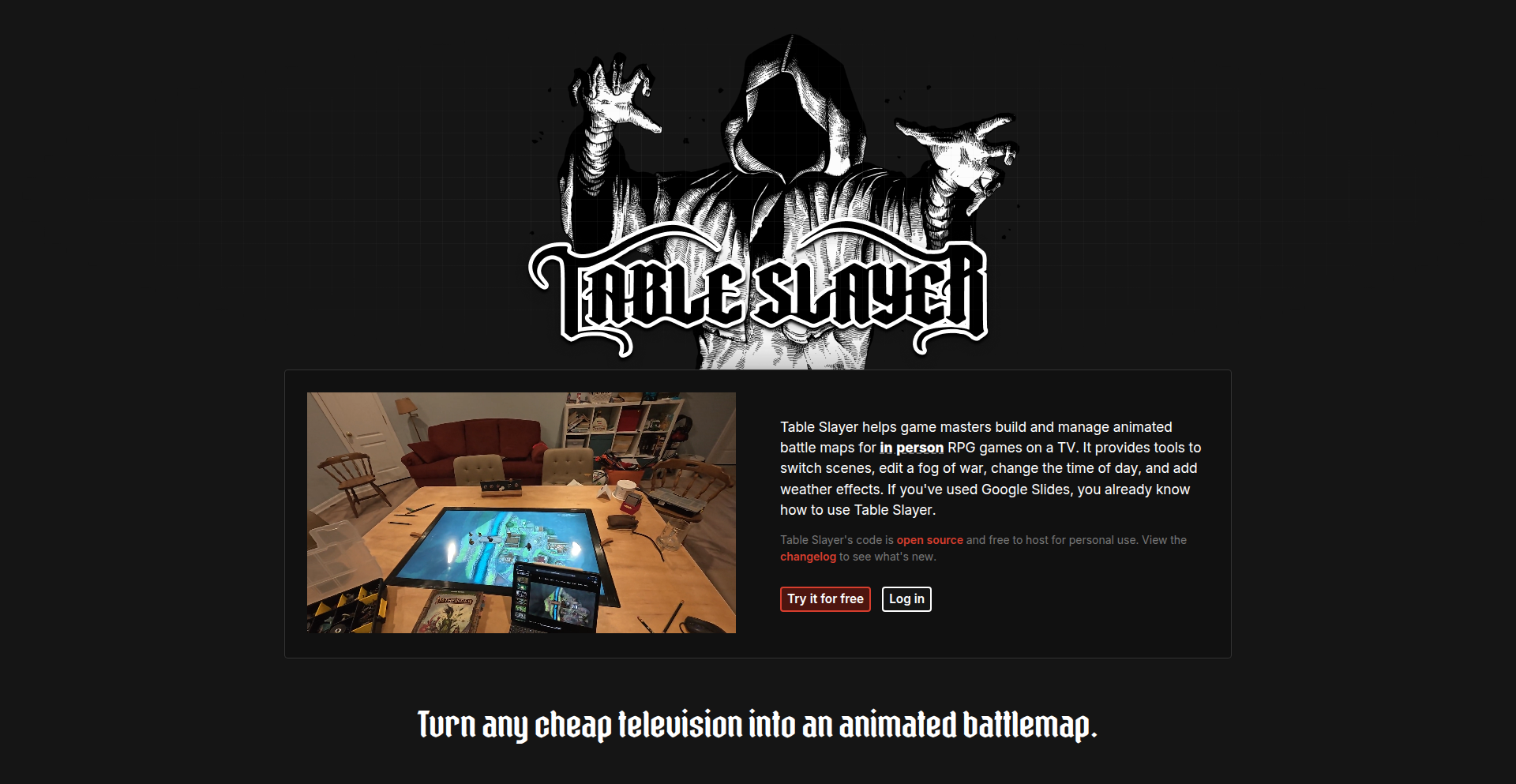 TableSlayer: 实体桌游的实时数字化助手