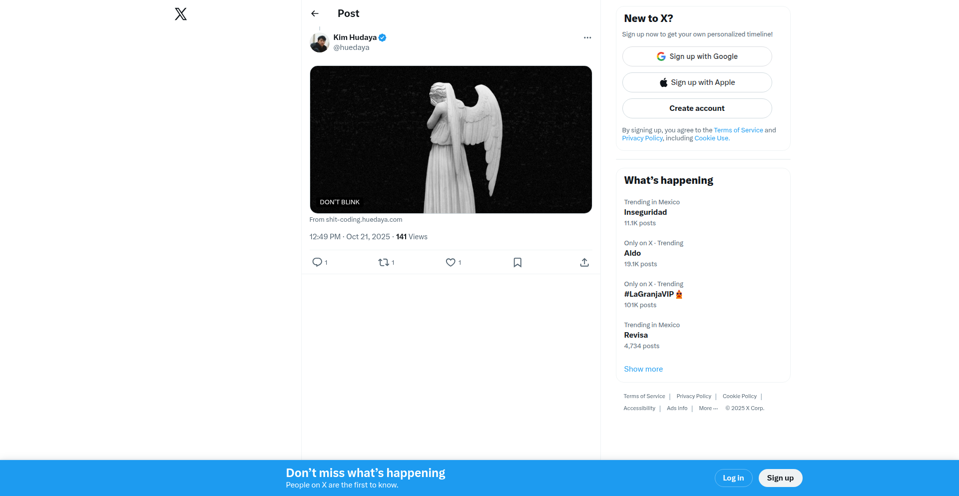 Don't Blink 视觉感知互动引擎