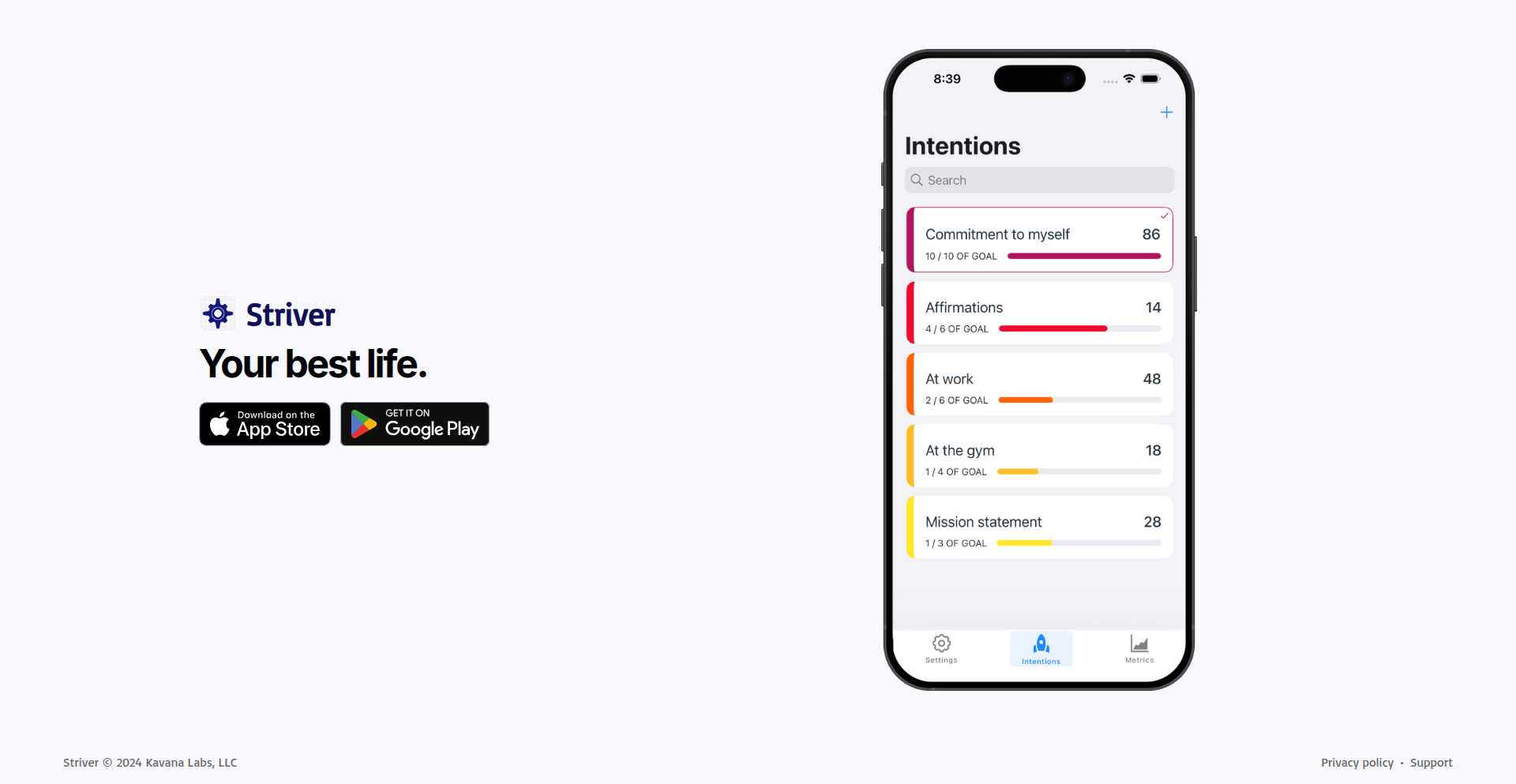Striver - 心流分界器