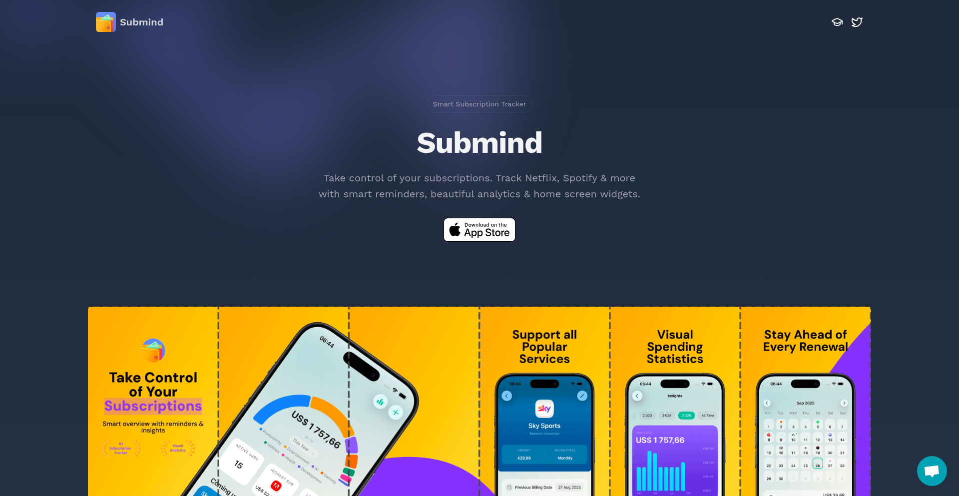 Submind:智能订阅管家